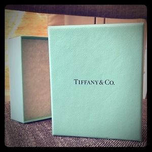 Empty genuine Tiffany & Co jewelry box